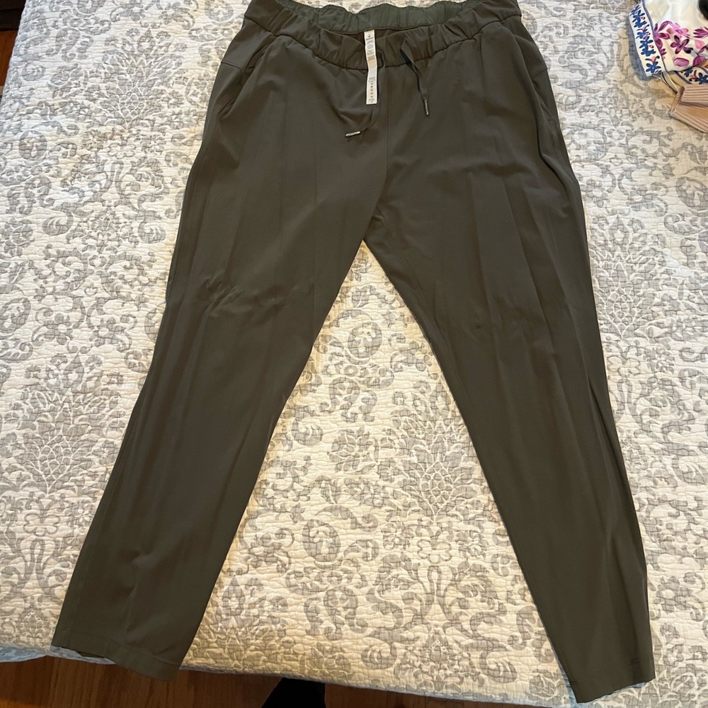 Olive Green athletic work pants